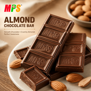 Chocolat au lait de qualité supérieure |   Barre chocolatée fourrée aux amandes croustillantes |   Fabricant de Marques Privées OEM - Product Image 3