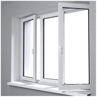 Ventanas de PVC Vinílicas Personalizadas YIDA, Persianas Horizontales, Insonorizadas, Magnéticas, Marco de Acero Inoxidable, Estilo Abatible, Diseño Moderno