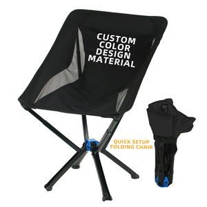 Silla Oxford de Aluminio Ligera Personalizada para Pesca y Camping, Silla Plegable Tipo Paraguas de Apertura Rápida - Product Image 4
