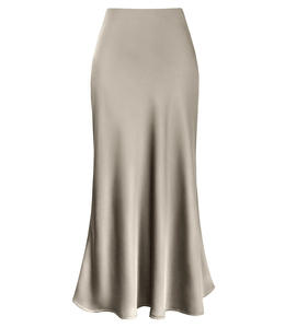 Nouvelle robe longue en velours coloré de style européen et américain pour femmes, design simple, jupe évasée - Product Image 2