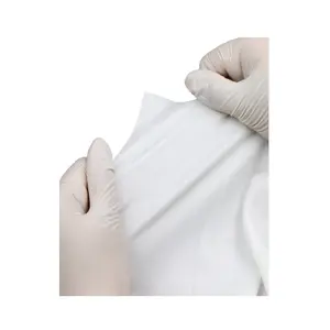 Non-woven polypropylene super cleanroom for lcd screen pre wetted wiper dust-free cloth