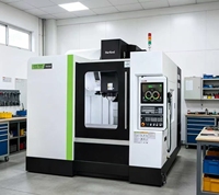 Centre d'usinage vertical CNC Hcmc-1000 avec cadre en fonte robuste, rigidité améliorée pour une précision à long terme