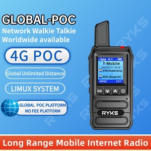 Walkkies Talkies 4G Walkie Talkie 5000Km Radio de dos vías Set inalámbrico al aire libre No para Zello Baofeng Uv 5R Quansheng - Product Image 2