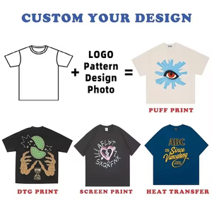 Camiseta de Hombre Personalizada con Logotipo, Reflectante, de Corte Holgado, 100% Algodón, Estilo Urbano de Lujo, Transpirable, con Manga Raglán - Product Image 3