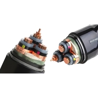 Cable de Alimentación de Alta Tensión Yjv22/U1000/R20, Conductor de Cobre, Aislamiento de PVC, Material XLPE, Tamaño y Color Personalizables
