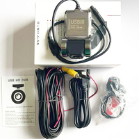 Caméra embarquée double objectif 1080P+720P, enregistreur vidéo USB, assistance à la conduite ADAS, enregistrement en boucle, vision nocturne, surveillance de la condition physique, DVR automobile