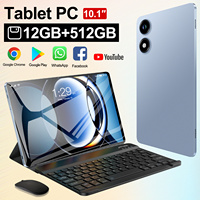 Tablet Universal S7 11 Inci 12GB+1TB 108MP 8000mAh 5G Dual SIM+TF Rilis Global Eropa Amerika Selatan Multibahasa Lainnya Logam
