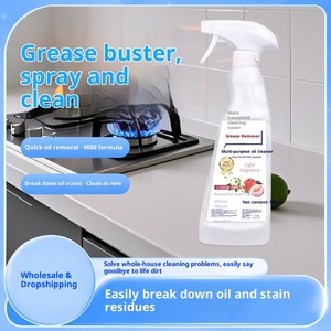 Potente Detergente Spray Multifunzionale <span class=keywords><strong>per</strong></span> Cucina con 30%-50% di Ingredienti Attivi <span class=keywords><strong>per</strong></span> Sgrassare Superfici di Cucine e Cappe - Product Image 3