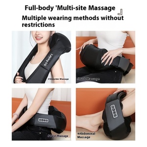 Écharpe de massage multifonctionnelle pour la maison, masseur électrique pour le cou et les épaules avec housse confortable - Product Image 3