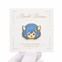 Broche Anime Personnalisée en Alliage de Zinc, Badge Métallique de Dessin Animé, Vente en Gros, Épingles de Revers Mignonnes en Émail Souple ou Dur, Cadeaux Directs d'Usine