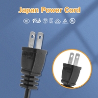 Câble d'alimentation à 2 conducteurs approuvé PSE-Fil électrique standard japonais 125V pour ordinateur/appareil