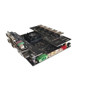 บอร์ดเดี่ยว Rockchip RK3288 DDR3 ใหม่ พร้อมอินเทอร์เฟซจอแสดงผล EDP LVDS พอร์ตเครือข่าย 5 พอร์ต เมนบอร์ดคีออสก์ สำหรับพัฒนา Android/Linux - Product Image 4