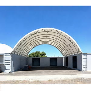 Container <b>Canopy</b> Warehouse Storage <b>Tent</b> Waterproof Storage <b>Tents</b> PVC Warehouse Storage <b>Tent</b> Shipping Container Building Shelter - Product Image 2