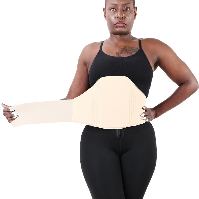 360 yüksek sıkıştırma Liposuction sonrası kurtarma vücut şekillendirici ameliyat sonrası karın Lipo Ab köpük panolar kadınlar için