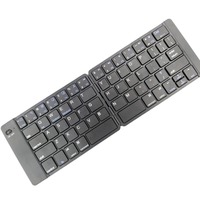 Clavier magnétique pliable sans fil de taille mini 60% 67 touches avec port d'interface USB Type C taille standard