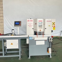 Sierra Circular Horizontal de Doble Cabezal WEIKA para Trabajos en Madera, Máquina de Corte a 45 Grados, 5.15kW, 380V, Velocidad del Husillo 4000r/min