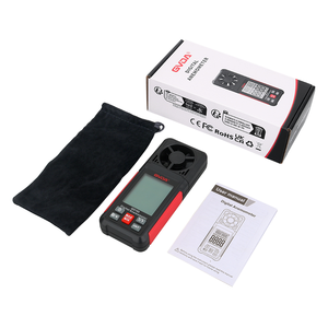 Anemómetro Digital GVDA GD155, Medidor de Velocidad del Viento Portátil con Pantalla LCD Retroiluminada, Medidor de Temperatura y Humedad - Product Image 6