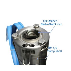 6Inch 2hp 1500W 110V Roestvrij Staal Dc Zonne-Energie Dompelbare Diepe Put Pomp Irrigatie Waterpomp Met Zonnepaneel - Product Image 3