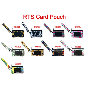 Porta carte personalizzato portamonete portamonete in Neoprene impermeabile portamonete portamonete con finestra trasparente <span class=keywords><strong>e</strong></span> cinturino da polso - Product Image 3