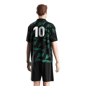 Camiseta de Fútbol con Cuello Polo y Cuello en V, Tejido de Secado Rápido y Duradero para Juego Competitivo y Campamentos de Entrenamiento - Product Image 4