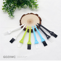 Brosse de nettoyage de fentes à extrémité pointue, petite, 84 mm, qualité alimentaire, mini-brosse, gadget de nettoyage de cuisine, 11 couleurs, noir, blanc, brosse pour clavier