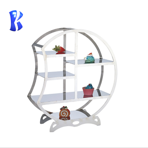 Bien de <span class=keywords><strong>acero</strong></span> <span class=keywords><strong>inoxidable</strong></span> al por mayor buffet de boda de 3 niveles pastel bandeja <span class=keywords><strong>para</strong></span> servir <span class=keywords><strong>el</strong></span> té de la tarde de pie - Product Image 3