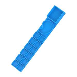 Tavolozza di vernice in Silicone per bambini con piatto di carta per l'arte per l'applicazione di vernice ad acquerello acrilico - Product Image 4