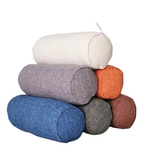 Coussin de soutien cervical et corporel orthopédique pour <span class=keywords><strong>yoga</strong></span>, long, tissé, soulagement de la douleur, forme oblongue, écologique, lavable, économique - Product Image 1