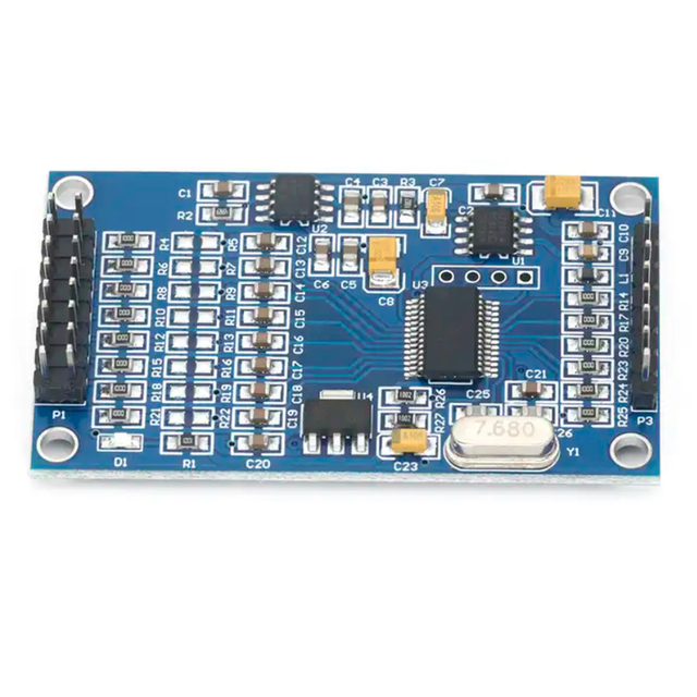 High-quality ADS1256 24 Bit 8 Channel AD Module High Precision Collecting Data Acquisition Card