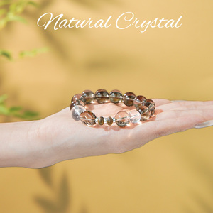 Bracelet en perles de cristal naturel, bijoux en pierre de guérison pour femmes et hommes - Product Image 3