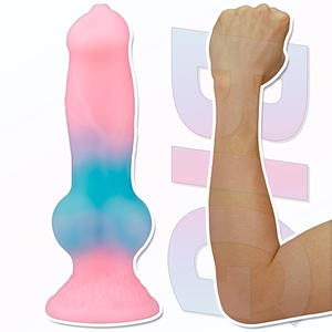 <span class=keywords><strong>Penis</strong></span> anjing bercahaya dalam gelap simulasi <span class=keywords><strong>Penis</strong></span>, hewan simulasi alien besar, Dildo palsu besar untuk wanita 13 inci XXL - Product Image 5