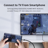 OEM 4K 60Hz USB C a HDMI Video Audio Cable trenzado para MacBook Pro y iPad Pro y Samsung y más