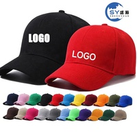 Gorras de Béisbol Personalizadas al por Mayor, Bordadas con Logotipo, de 6 Paneles, 100% Algodón, Ajustables, para Verano, para Hombre y Mujer