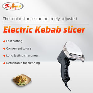 Trancheuse électrique à <span class=keywords><strong>kebab</strong></span> en acier inoxydable pour <span class=keywords><strong>machine</strong></span> à <span class=keywords><strong>kebab</strong></span> spéciale pour KS-100E à couper la viande - Product Image 2