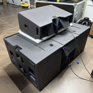 Vio S218 Double caisson de basses actif de 18 pouces avec woofer néodyme de 18 pouces, gros basses, système audio passif/actif, équipement audio - Product Image 3