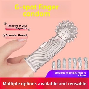 Guanto Erotico a Dente di Lupo e Tigre per Donne, Guanto per Masturbazione Lesbica, Giocattolo Sessuale Intenso e Passionale per Orgasmo SM - Product Image 1