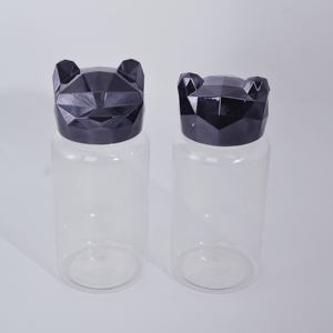 Usine En Gros PET Alimentaire Bouteille Acide Etch Surface Impression Pompe Pulvérisateur D'étanchéité pour Gelée Noix Bonbons Pet Alimentaire Personnalisable - Product Image 4