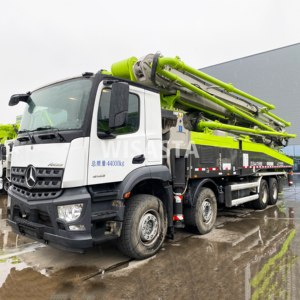 Engineering Construction Machinery Brand New Zoomlion <strong>Benz</strong> Chassis 56X6RZ 56M Used Boom Concrete Pump <strong>Truck</strong> in Stock - Product Image 3