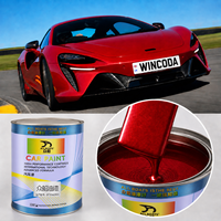 Revêtement de peinture automobile durable pour la rénovation automobile, peinture automobile 1K couleur nacrée avec une excellente performance de couverture