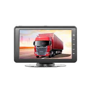 Yi — caméra tableau de bord voiture hd 1080p, double dashcam, DVR, avec câble de caméra arrière de 15m, pour les gros camion et le Bus, 7 pouces