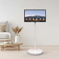 21,5 pulgadas Android 13 LCD HDTV retroiluminación LED pantalla táctil móvil portátil accesorio de pantalla interactiva inteligente con cámara de 8MP