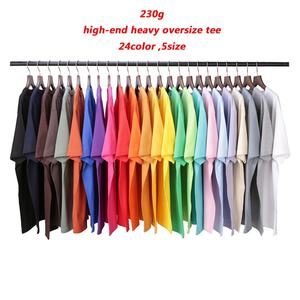 Camisetas de gran tamaño de algodón 100% de alta calidad para hombre, camiseta de manga corta lisa con logotipo personalizado, diseño transpirable de talla grande - Product Image 2