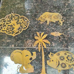 ของตกแต่งผนัง ของตกแต่งโต๊ะ ศิลปะโลหะสนิมสำหรับสวน - Product Image 6