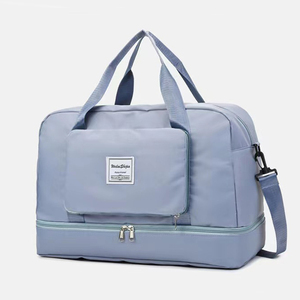 Lightweight Oxford Material Folding Duffle Bag Custom Logo Multi-Functional for Soft <b>Camping</b> Daily <b>Storage</b> Travel Outdoor - Product Image 4