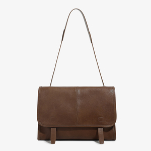 Minimalist Fashion Women's <b>Shoulder</b> <b>Bag</b> Microfiber Synthetic Leather Button Closure Single <b>Strap</b> Customized Color Large Capacity - Product Image 1
