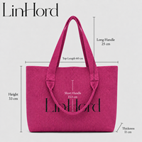 Sac à bandoulière en tricot personnalisé avec logo, à poignées longues et courtes, pour collections d'accessoires de boutique et lignes de mode de détail
