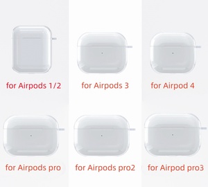 Funda Transparente de TPU para Auriculares AirPods 2 1, Cubierta Protectora Universal Transparente Resistente a Arañazos, Compatible con AirPods Pro 3 4 - Product Image 5