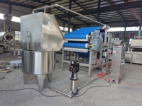 Presse à jus industrielle à haut rendement, presse à froid automatique en acier inoxydable pour pommes et poires