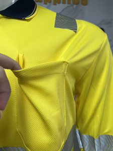 Camisa de Trabajo Tipo <span class=keywords><strong>Polo</strong></span> de Manga Larga - Uniforme de Seguridad Transpirable de <span class=keywords><strong>Alta</strong></span> <span class=keywords><strong>Visibilidad</strong></span> para Construcción, Almacén y Trabajo al Aire Libre - Product Image 4