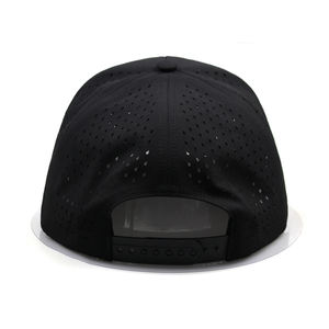 หมวกแก๊ปเบสบอลทรงทรัคเกอร์ 5 แฉก ลายจุด กันน้ำ สีดำ สำหรับผู้ชายและผู้หญิง ยี่ห้อ <span class=keywords><strong>Clover</strong></span> Men's Women's Sporty รุ่น Lucky Golf Hat - Product Image 3